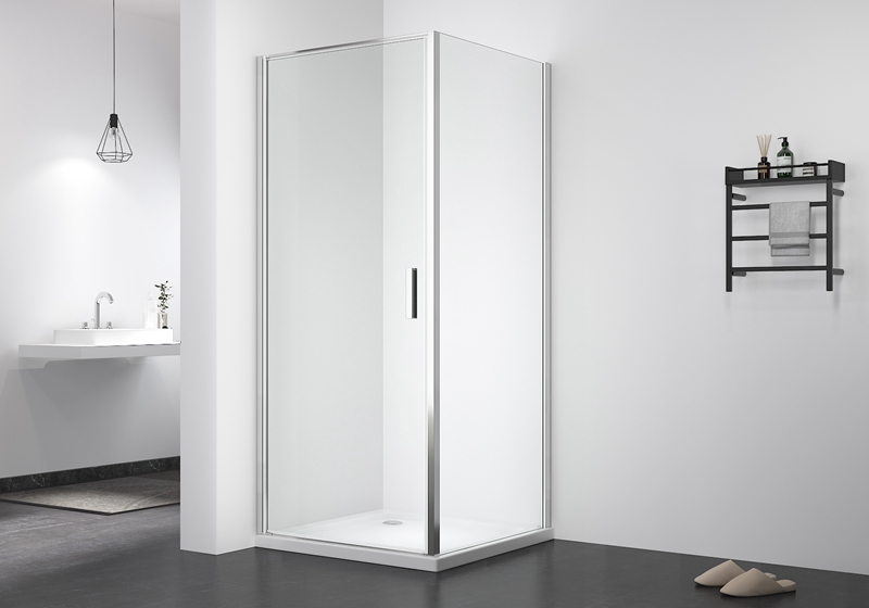 PV 1901 Trục vuông góc kính 6mm kèm vách tắm