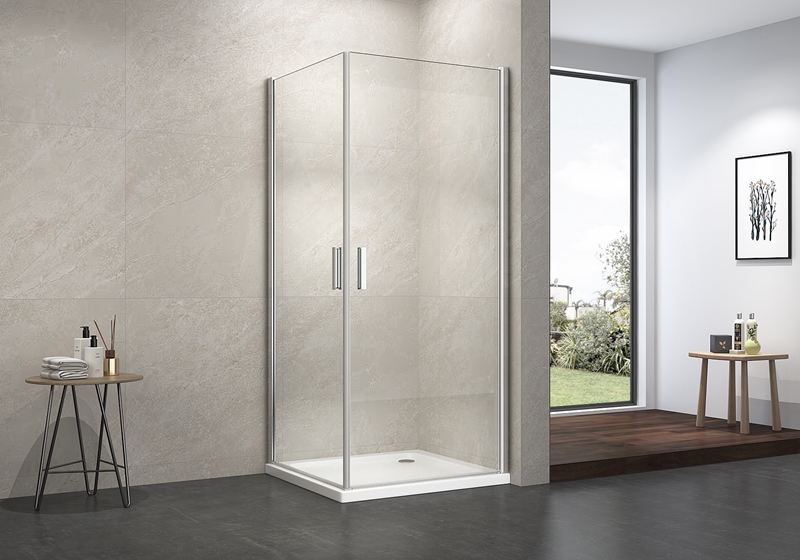 EX-211 Vách tắm cổ điển hai cửa mở 6 mm