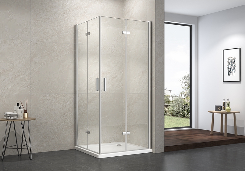 EX-213L Bản lề góc bằng kính trong suốt 6 mm Vách tắm cổ điển