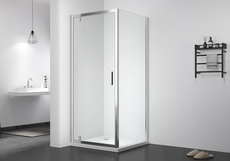 PV 306+PV 01 Bản lề kính dễ lau chùi 6mm cửa tắm cổ điển + mặt bên