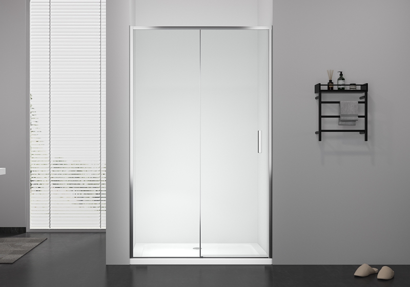 EX-507-2F Vách tắm mỏng trượt một bánh 5/6mm